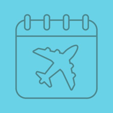 Uçak Kalkış güncel değil simgesi