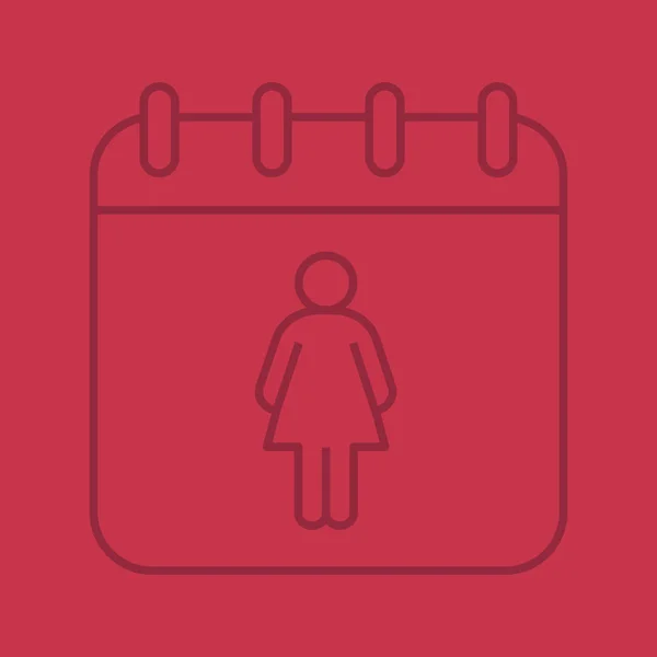 Icône de la Journée internationale de la femme — Image vectorielle