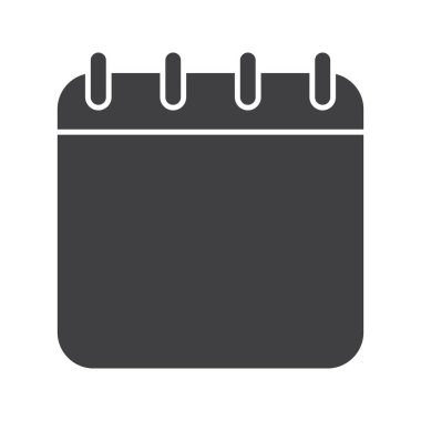 Takvim glif simgesini