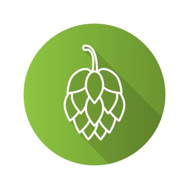 Hop koni doğrusal simgesi