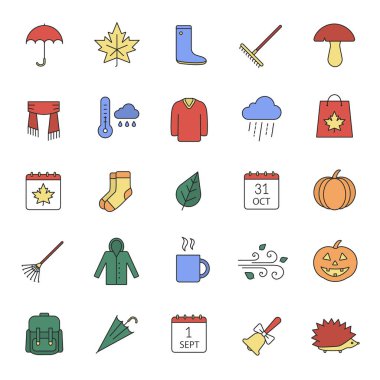 Sonbahar mevsimi simgeleri belirlendi