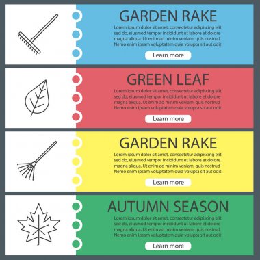 Sonbahar sezonu afiş web