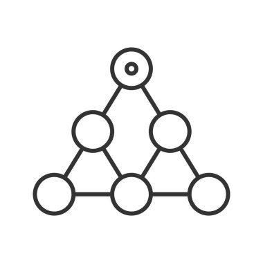 Hiyerarşi doğrusal simgesi