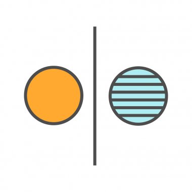 Renk simgesi karşısında