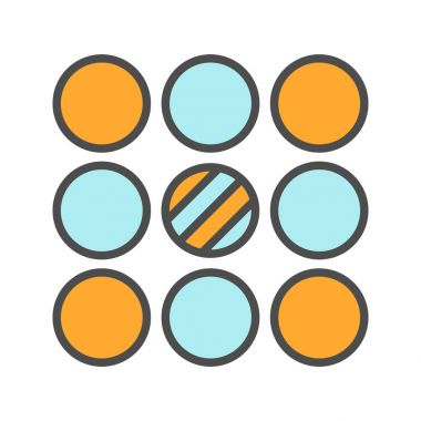 Çelişkili renk simgesi