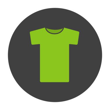 T-shirt glif renk simgesi
