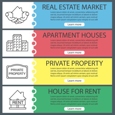 Emlak piyasası web şablonları ayarlamak