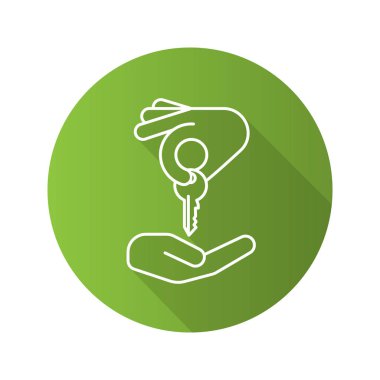 Anahtar için başka bir el veren el