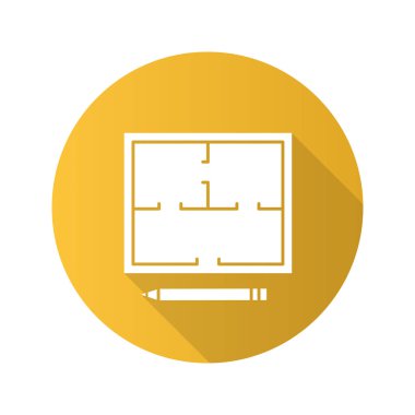 Kat planı düz tasarım