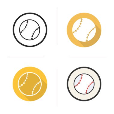 beyzbol topu simgesi