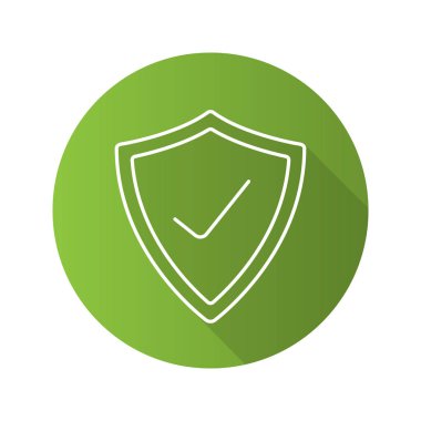 Güvenlik onay düz Doğrusal göstergesi