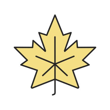 Yaprak doğrusal simgesi