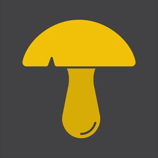 Піктограма кольору гриба — стоковий вектор