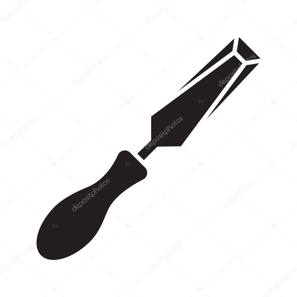 Construction tool icon, vector illustration