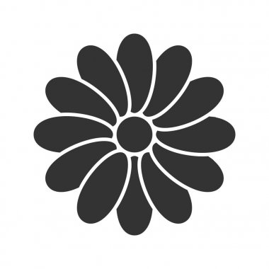 çiçekler doğrusal simgesi