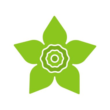 çiçekler doğrusal simgesi