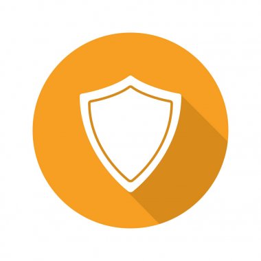 Koruma Kalkanı düz simgesi