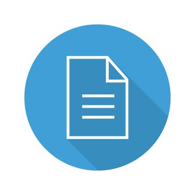 Belge doğrusal simgesi