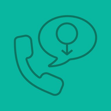 Yakışıklı ile konuşma balonu simgesinin