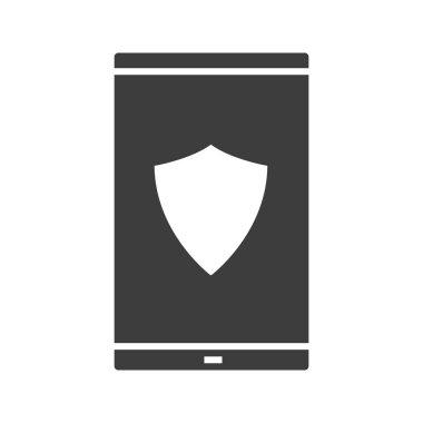 Smartphone doğrusal simgesi