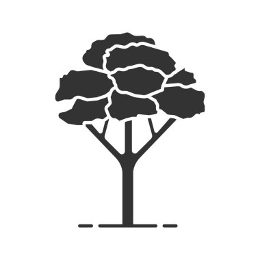 Ağaç Düz Simgesi
