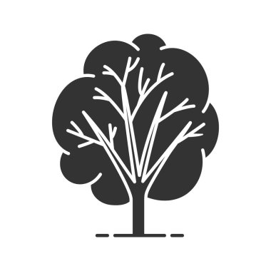 Ağaç Düz Simgesi