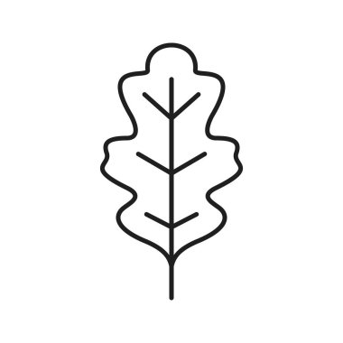 Yaprak doğrusal simgesi