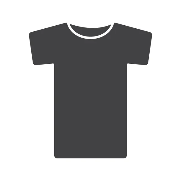 Icono de glifo camiseta — Vector de stock