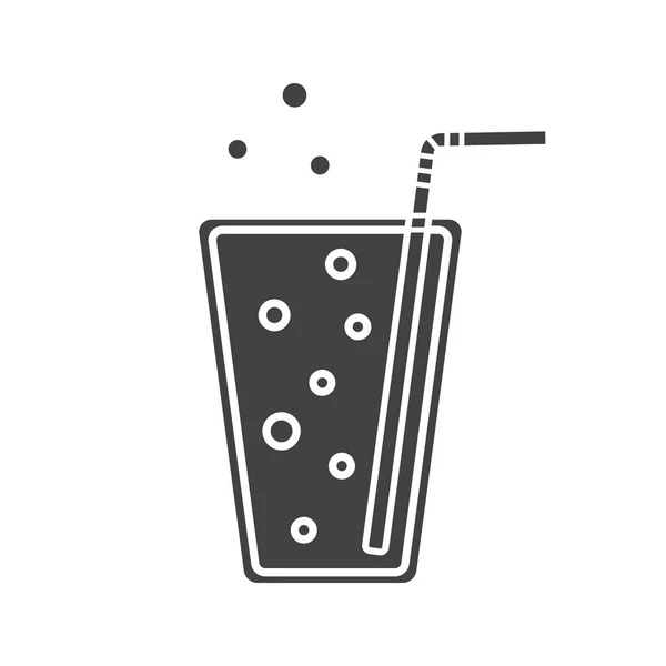 Icona del glifo della limonata — Vettoriale Stock