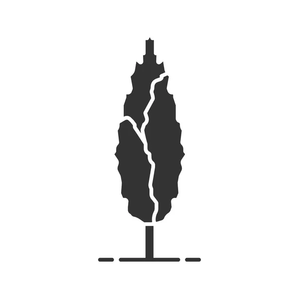 Дерево плоских значок — стоковий вектор