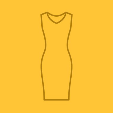 Kadın kolsuz elbise