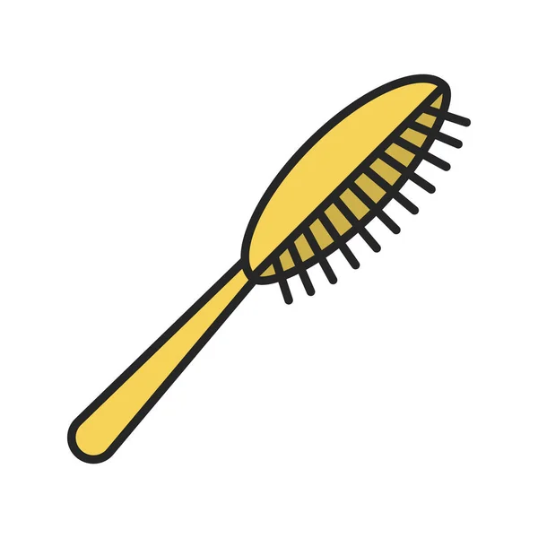 Icône brosse à cheveux — Image vectorielle