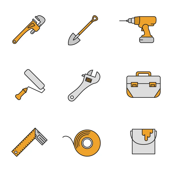 Construction tools  set — Stock Vector