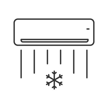 Klima doğrusal simgesi