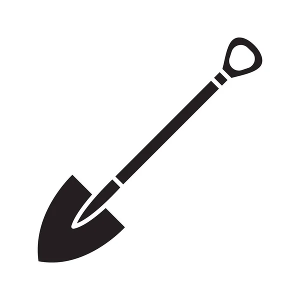 Shovel glyph图标 — 图库矢量图片