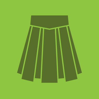 Etek glif renk simgesi