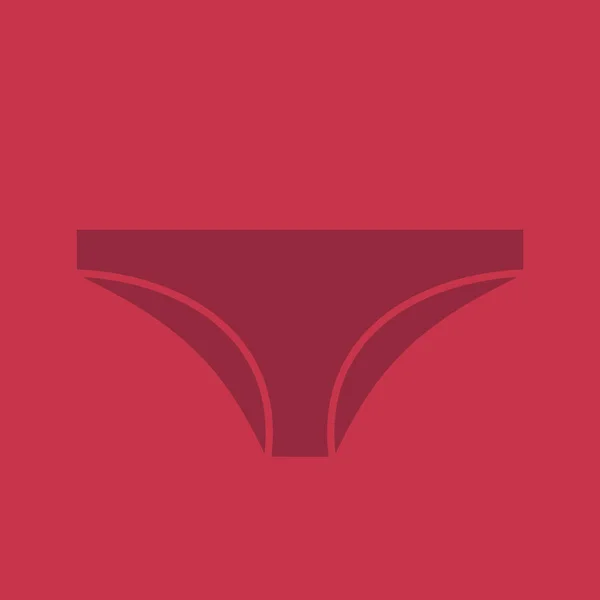 内裤标志符号颜色图标 — 图库矢量图片