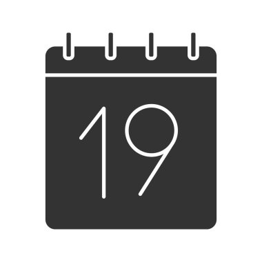 On dokuzuncu gün ay glif simgesinin