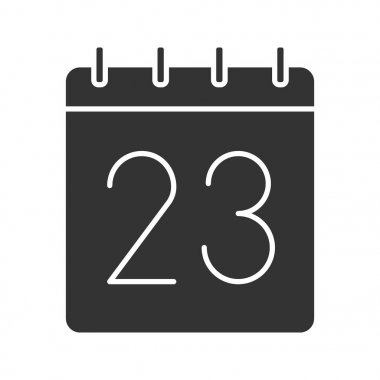 Yirmi üçüncü gün ay glif simgesinin