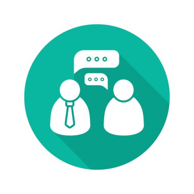 İş toplantı düz tasarımı 