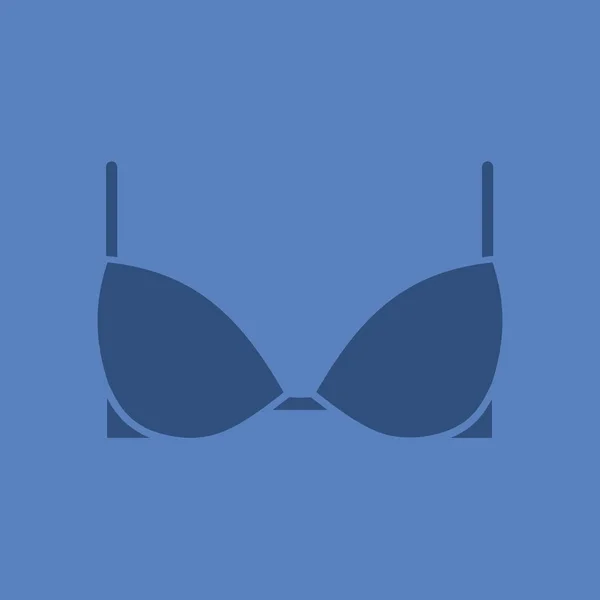 胸罩标志符号颜色图标 — 图库矢量图片
