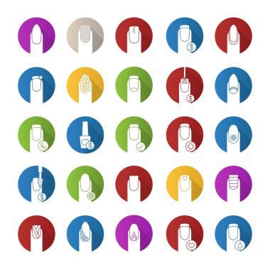 Manikür Icons set 