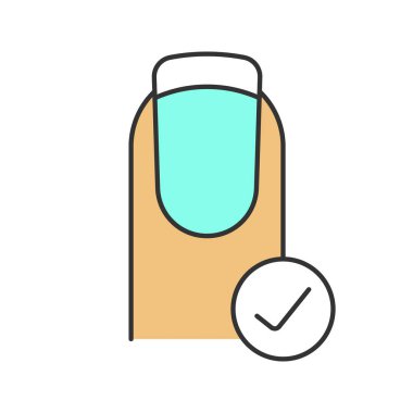 Sağlıklı tırnak simgesi