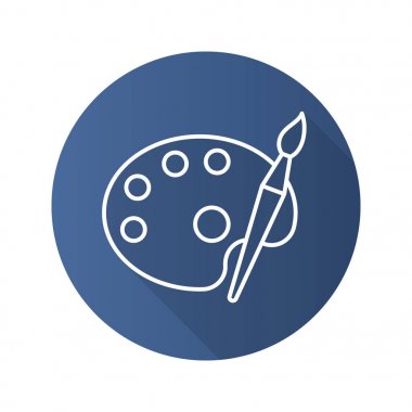 Paleti fırça simgesini