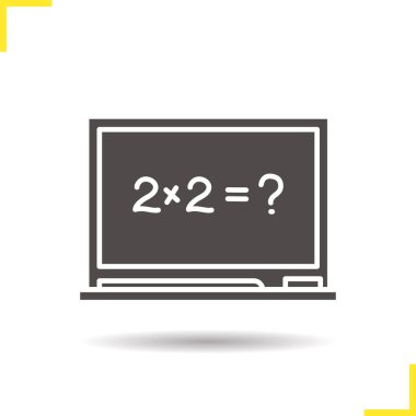 okul karatahta simgesi