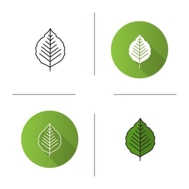 Kavak yaprağı simgeler