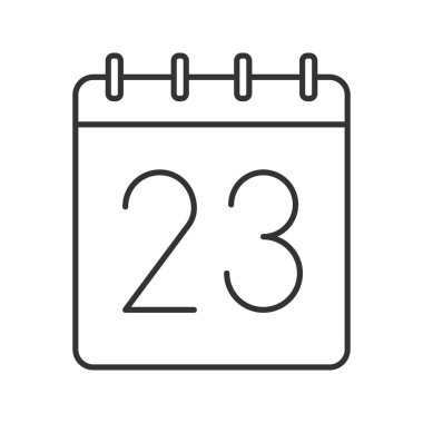 İnce çizgi tasarım simgesi