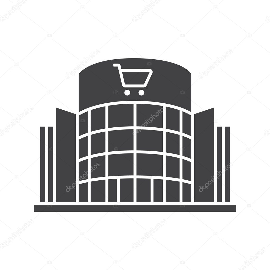 Silhouette symbol icon, vector illustration