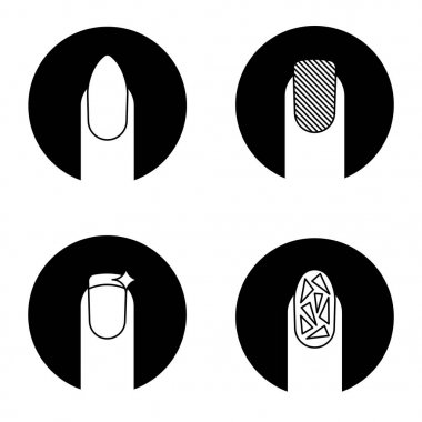 Manikür Icons set