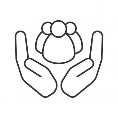 İnce çizgi tasarım simgesi